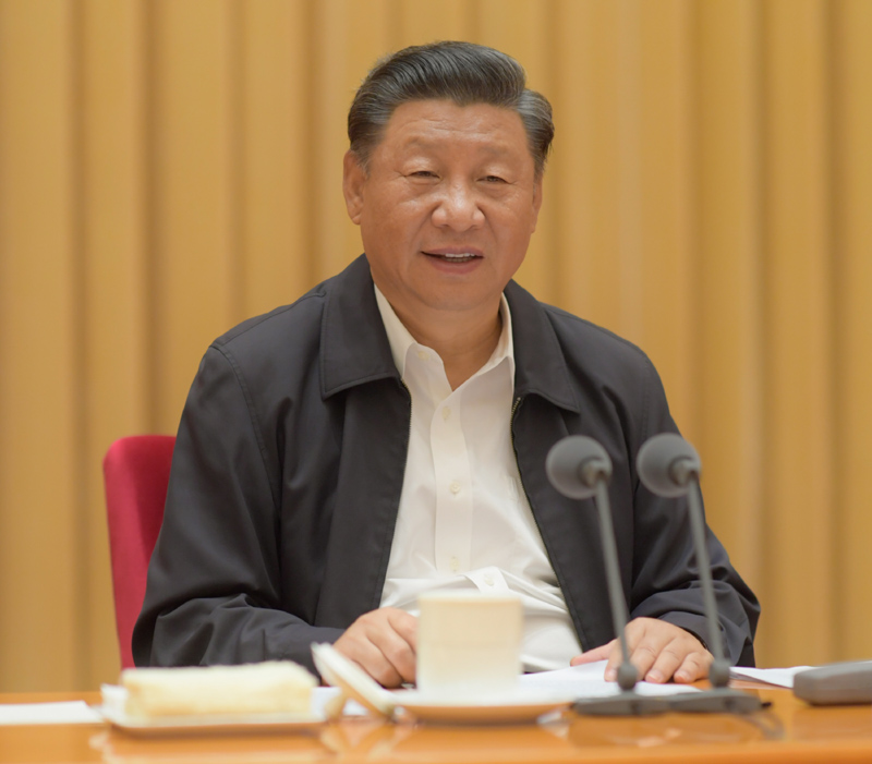 8月28日至29日，中央第七次西藏工作座谈会在北京召开。中共中央总书记、国家主席、中央军委主席习近平出席会议并发表重要讲话。新华社记者 李学仁 摄